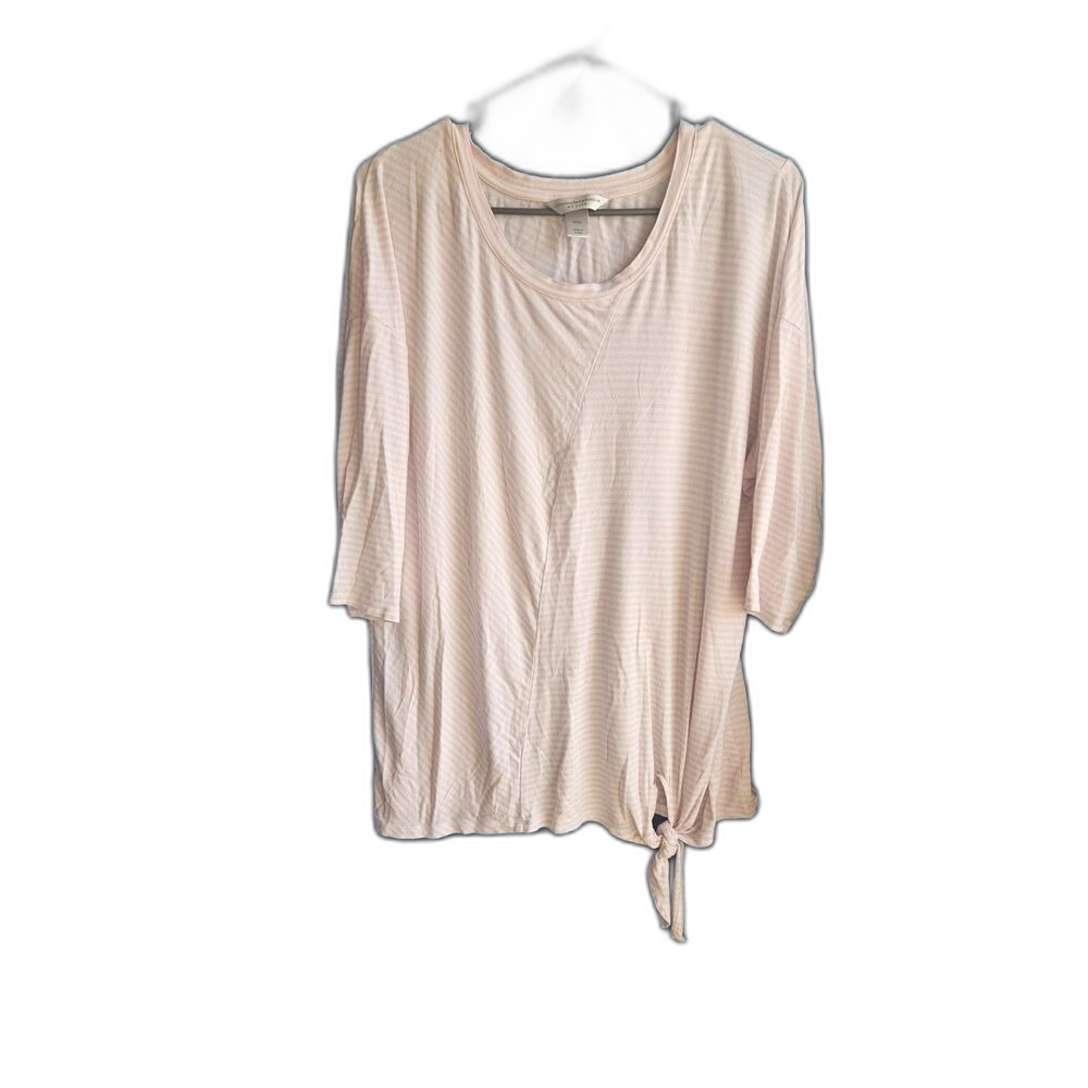 Christopher & Banks women's lightweight, 3/4 sleeve top Petite Xl